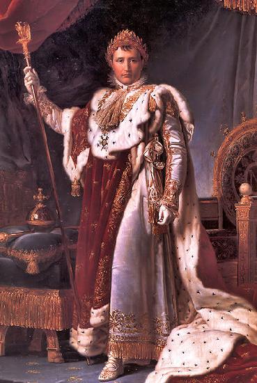 Francois Pascal Simon Gerard Napoleon, Keizer der Fransen oil painting image